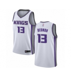 Men's Sacramento Kings #13 Dewayne Dedmon Authentic White Basketball Jersey - Association Edition