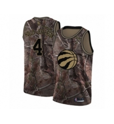 Women's Toronto Raptors #4 Rondae Hollis-Jefferson Swingman Camo Realtree Collection Basketball Jersey