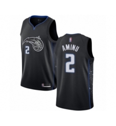 Youth Orlando Magic #2 Al-Farouq Aminu Swingman Black Basketball Jersey - City Edition