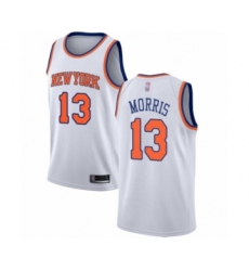 Women's New York Knicks #13 Marcus Morris Swingman White Basketball Jersey - Association Edition