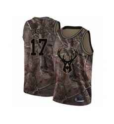 Men's Milwaukee Bucks #17 Pau Gasol Swingman Camo Realtree Collection Basketball Jersey