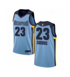 Youth Memphis Grizzlies #23 Marko Guduric Swingman Light Blue Basketball Jersey Statement Edition
