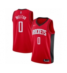Women's Houston Rockets #0 De'Anthony Melton Swingman Red Finished Basketball Jersey - Icon Edition
