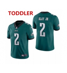 Toddler philadelphia eagles #2 darius slay jr. midnight green vapor limited Nike jersey