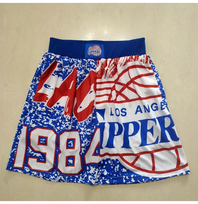 Mens Los Angeles Clippers Blue Shorts