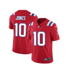 Men's New England Patriots #10 Mac Jones 2021 Red Vapor Untouchable Limited Stitched NFL Jersey