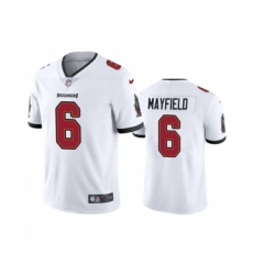 Men's Tampa Bay Buccaneers #6 Baker Mayfield White Vapor Untouchable Limited Stitched Jersey