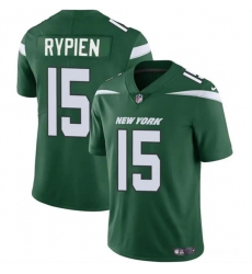 Men's New York Jets #15 Brett Rypien Green Vapor Untouchable Limited Football Stitched Jersey