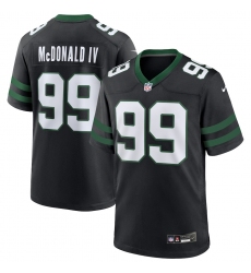 Men's New York Jets #99 Will McDonald IVBlack Vapor Untouchable Limited Football Stitched Jersey