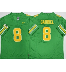 Men's Oregon Ducks #8 Dillon Gabriel 2026 Green F.U.S.E. Stitched Jersey