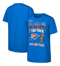 Men's Oklahoma City Thunder Blue 2025 Finals T-Shirt