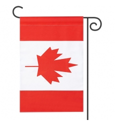2pcs Canada Flag Canadian Garden Flags,International World Country Nation Garden Flags, Celebration Parade