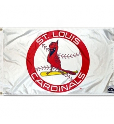 2Pcs WinCraft St. Louis Cardinals Vintage Flag and Banner