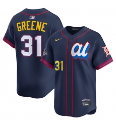 Men's American League #31 Riley Greene Navy 2025 All-Star Edition Limited Stitched Baseball Jersey