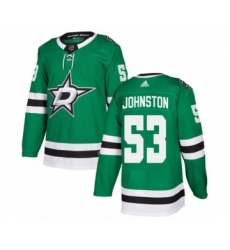 Men's Dallas Stars #53 Wyatt Johnston Black 2022-23 Reverse Retro Stitched Jersey