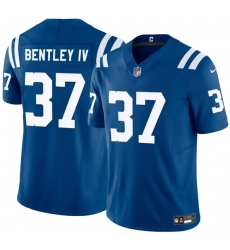 Men's Indianapolis Colts #37 Ulysses Bentley IV Blue 2025 F.U.S.E. Vapor Limited Football Stitched Jersey