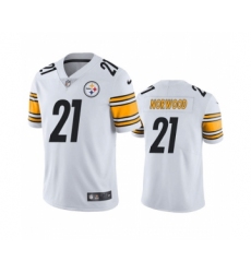 Men's Pittsburgh Steelers #21 Tre Norwood White Vapor Untouchable Limited Stitched Jersey