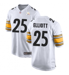 Men's Pittsburgh Steelers ＃25 DeShon Elliott White Vapor Untouchable Limited Stitched Jersey