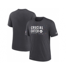 Men's Washington Redskins Team Charcoal 2021 Crucial Catch Performance T-Shirt