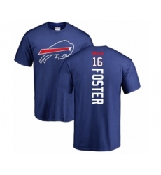 NFL Nike Buffalo Bills #16 Robert Foster Royal Blue Backer T-Shirt
