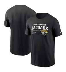 Men's Jacksonville Jaguars Black Division Essential T Shirt