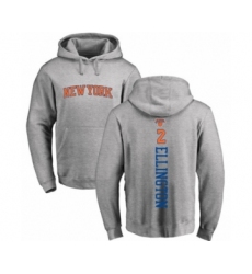 Basketball New York Knicks #2 Wayne Ellington Ash Backer Pullover Hoodie