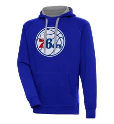 Philadelphia 76ers Blue Spotlight Practice Performance Pullover Hoodie