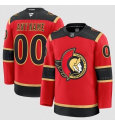 Men's Ottawa Senators Active Player Custom Red Alternate Stitched Hockey Jersey