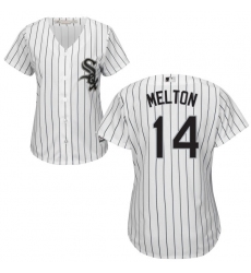 Women's Majestic Chicago White Sox #14 Bill Melton Authentic White Home Cool Base MLB Jersey