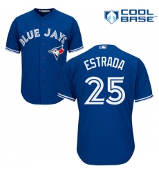 Youth Majestic Toronto Blue Jays #25 Marco Estrada Authentic Blue Alternate MLB Jersey