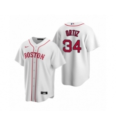 Men's Boston Red Sox #34 David Ortiz Nike White Replica Alternate Jersey