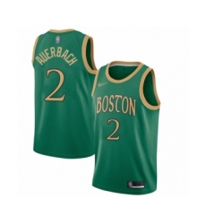 Men's Boston Celtics #2 Red Auerbach Swingman Green Basketball Jersey - 2019 20 City Edition