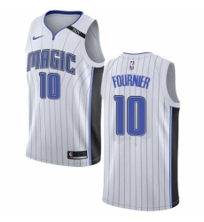 Men's Nike Orlando Magic #10 Evan Fournier Authentic NBA Jersey - Association Edition