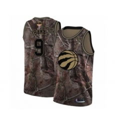 Women's Toronto Raptors #9 Serge Ibaka Swingman Camo Realtree Collection 2019 Basketball Finals Bound Jersey