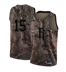 Women's Nike Houston Rockets #15 Clint Capela Swingman Camo Realtree Collection NBA Jersey