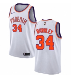 Youth Nike Phoenix Suns #34 Charles Barkley Swingman NBA Jersey - Association Edition