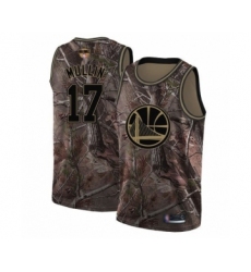 Women's Golden State Warriors #17 Chris Mullin Swingman Camo Realtree Collection Basketball 2019 Basketball Finals Bound Jersey