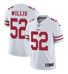 Youth Nike San Francisco 49ers #52 Patrick Willis White Vapor Untouchable Limited Player NFL Jersey