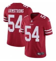 Men's Nike San Francisco 49ers #54 Ray-Ray Armstrong Red Team Color Vapor Untouchable Limited Player NFL Jersey