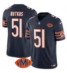 Men's Chicago Bears #51 Dick Butkus Navy 2025 F.U.S.E. With VMH Vapor Untouchable Limited Football Stitched Jersey