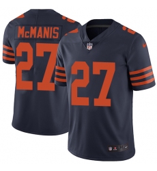 Men's Nike Chicago Bears #27 Sherrick McManis Navy Blue Alternate Vapor Untouchable Limited Player NFL Jersey