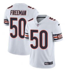 Men's Nike Chicago Bears #50 Jerrell Freeman White Vapor Untouchable Limited Player NFL Jersey