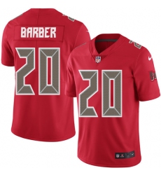Youth Nike Tampa Bay Buccaneers #20 Ronde Barber Limited Red Rush Vapor Untouchable NFL Jersey
