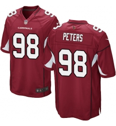 Men's Nike Arizona Cardinals #98 Corey Peters Game Red Team Color NFL Jersey