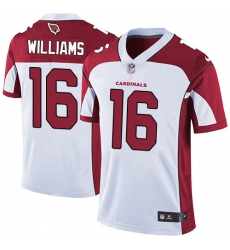 Men's Nike Arizona Cardinals #16 Chad Williams White Vapor Untouchable Limited Player NFL Jersey