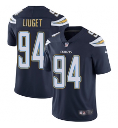 Men's Nike Los Angeles Chargers #94 Corey Liuget Navy Blue Team Color Vapor Untouchable Limited Player NFL Jersey