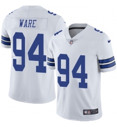 Youth Nike Dallas Cowboys #94 DeMarcus Ware White Vapor Untouchable Limited Player NFL Jersey