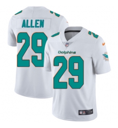 Youth Nike Miami Dolphins #29 Nate Allen White Vapor Untouchable Limited Player NFL Jersey