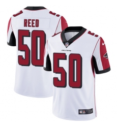 Men's Nike Atlanta Falcons #50 Brooks Reed White Vapor Untouchable Limited Player NFL Jersey