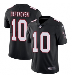 Youth Nike Atlanta Falcons #10 Steve Bartkowski Black Alternate Vapor Untouchable Limited Player NFL Jersey